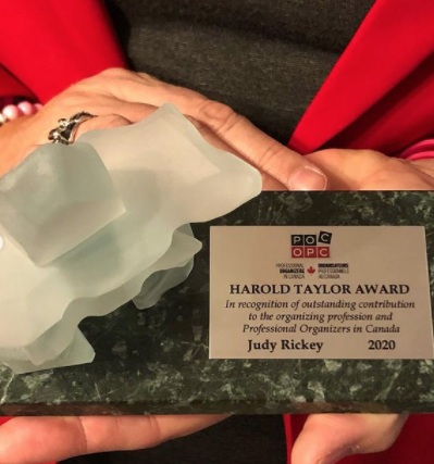Harold Taylor award - POC- declutter - estate clearing -seniors- Judy Rickey- Clutter Relief Services14