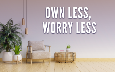 Own Less, Worry Less