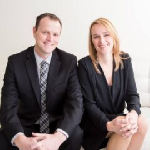 Jennifer & Kevin Robb of Royal LePage smiling at the camera