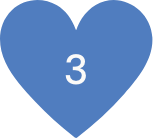 Number 3 in a Heart